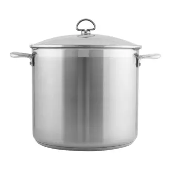 Кастрюля Chantal Induction 21, 12 литров, матовая нержавеющая сталь