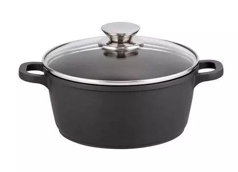 Кастрюля - черная - литой алюминий - 20 см ELO Stahlwaren GmbH