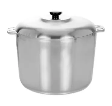 Кастрюля для бульона Cajun 14 л, серебряный