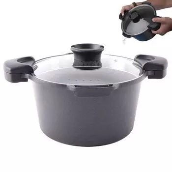 Кастрюля для макарон Orion Кастрюля для макарон 24 см GRANDE крышка с выливным бортиком