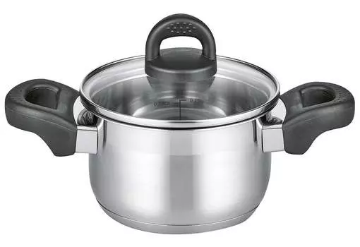 Кастрюля для мяса ELO турмалин 14см нержавеющая сталь