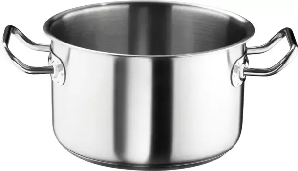 Кастрюля для мяса PINTINOX "Pinti Master", нержавеющая сталь 18/10, индукционная 12 л + 30 см, цвет edelstahlfarben