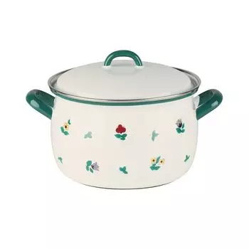 Кастрюля для риса с крышкой 18см 2,5 литра Country Gmundner рассеянные цветы Riess