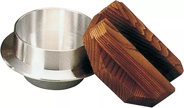 Кастрюля для риса шотэн Каванами, мини, легко сделать, на 0,5 чашки, деревянная крышка, сделано в Японии, алюминий, для улицы, для кемпинга, прямой наводкой, переставляемая Tonamishouten, Sliver