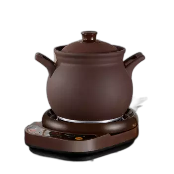 Кастрюля для тушения Unbrand, коричневый