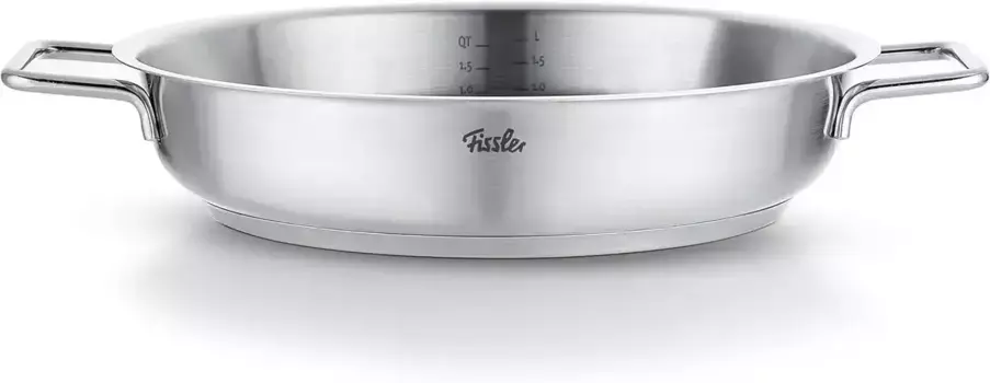 Кастрюля Fissler Fissler Pure Collection из нержавеющей стали 24 см, цвет silberfarben