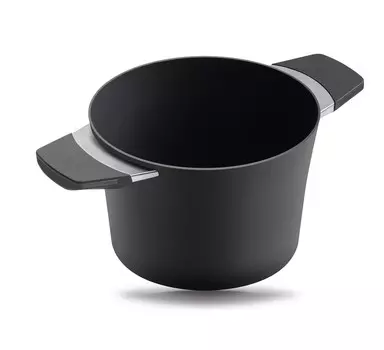 Кастрюля Gastrolux, 20 см, антрацит