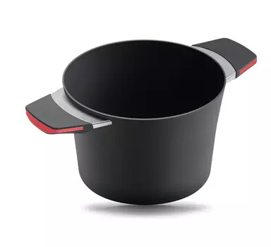 Кастрюля Gastrolux, 20 см, красный