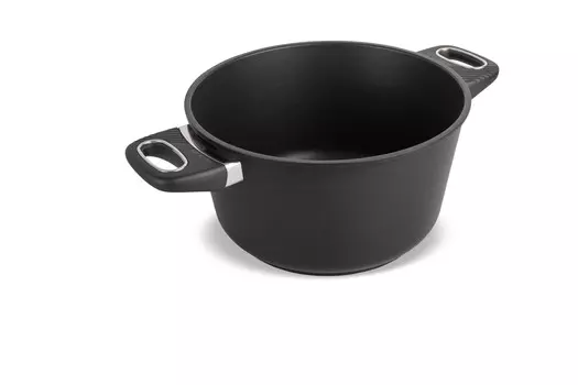 Кастрюля Gastrolux, 24 см, черный