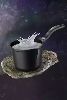 Кастрюля Hermia Concept, черный