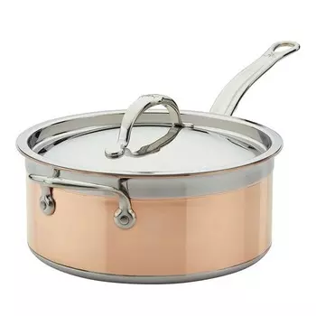 Кастрюля Hestan Copper 4 Qt, коричневый