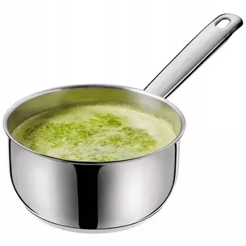 Кастрюля KADAX "Berme", стальная кастрюля с длинной ручкой, 1,5 л