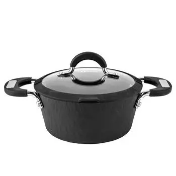 Кастрюля каменная кастрюля с крышкой FLORINA DRAGON 2 л