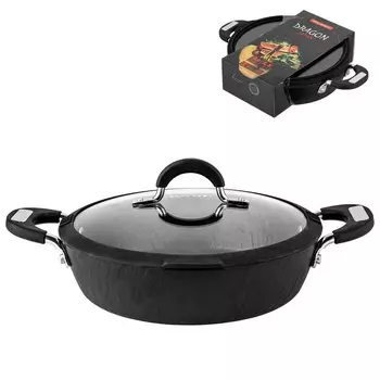 Кастрюля каменная кастрюля с крышкой FLORINA DRAGON 2,5 л