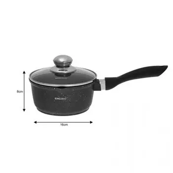 Кастрюля Kinghoff с мраморным покрытием. 1,3л 16см KH1600
