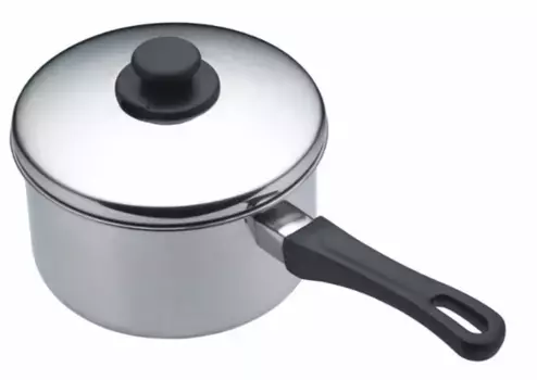 Кастрюля KitchenCraft, серебряный