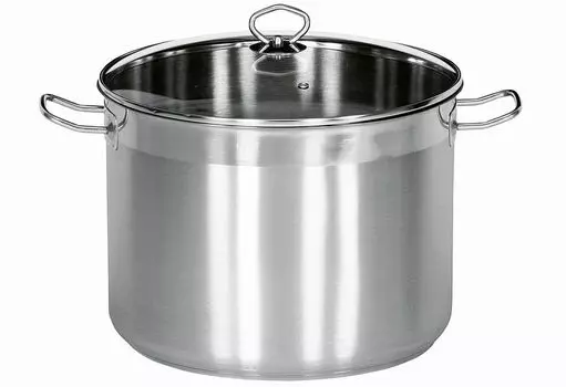Кастрюля Krger Maxi со стеклянной крышкой на раме из нержавеющей стали 20л 33см Karl Krueger