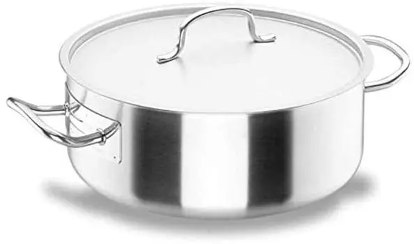 Кастрюля Lacor Stewpot 20 CM ALU, нержавеющая сталь, диаметр 20 см, подходит для индукционных плит