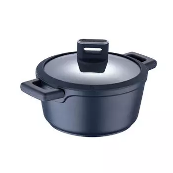 Кастрюля Masterpro, серо-черный