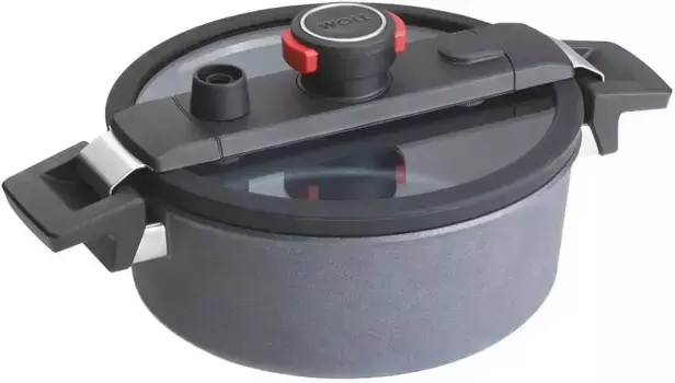 Кастрюля-пароварка Active-Lite индукционная 5,5 л, цвет anthrazit