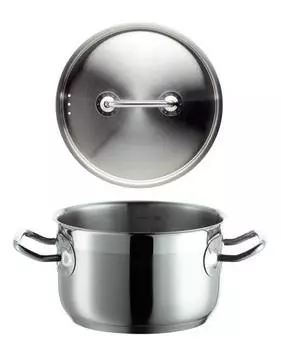 Кастрюля профессиональная (1 шт.) Mser, серебряный