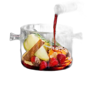 Кастрюля прзрачная с крышкой Unbrand