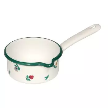 Кастрюля Riess Country Gmundner с россыпью цветов 14 см 0,75 л с носиком