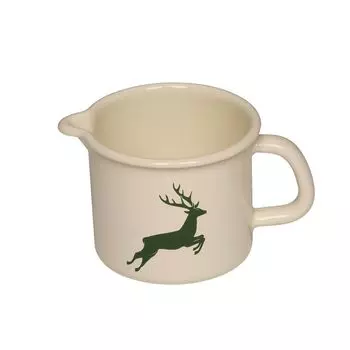 Кастрюля Riess Country Hirsch зеленая 9см 0,5 л Высота: 8,5см