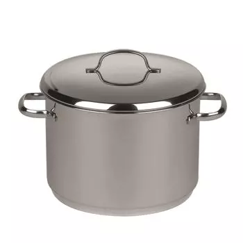 Кастрюля Riess Kelomat с крышкой, высота 26 см, нержавеющая сталь 1808-043