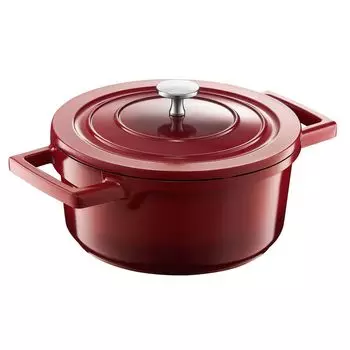 Кастрюля с индукционной крышкой, кастрюля с антипригарным покрытием, алюминий, 20 см AMBITION