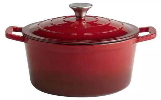 Кастрюля с крышкой 88302 Aps, красный