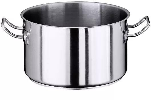 Кастрюля, серия 2100, низкая, нержавеющая сталь 18/10, 2-100 литров на выбор: 18 см вариант: 18 см Contacto