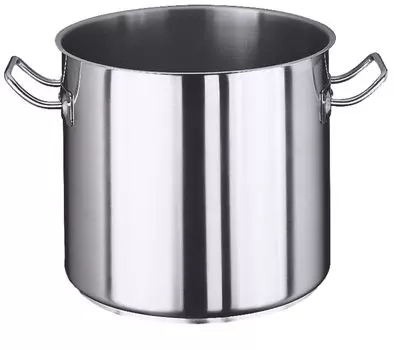 Кастрюля, серия 2100, высокая, нержавеющая сталь 18/10, объем от 3 до 155 литров на выбор: 22 см Вариант: 22 см Contacto