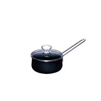 Кастрюля со стеклянной крышкой Black Magic Riess