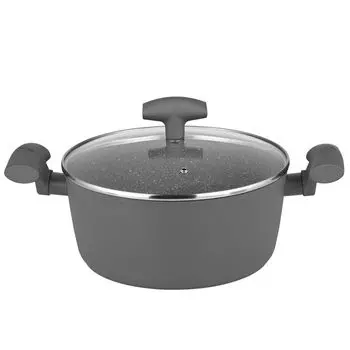 Кастрюля со стеклянной крышкой Нора Микелино Michelino