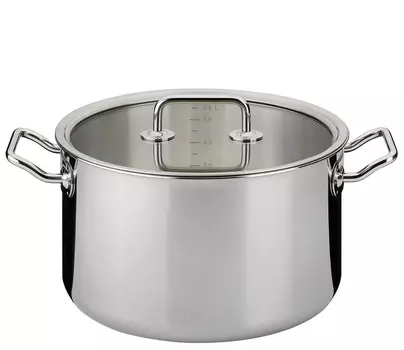 Кастрюля Spring, 24x14 см, серебристый