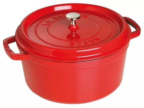 Кастрюля Staub, красный