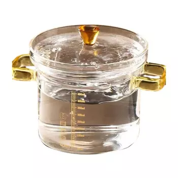 Кастрюля стеклянная Tishita