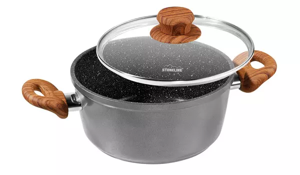Кастрюля Stoneline, антрацитовый