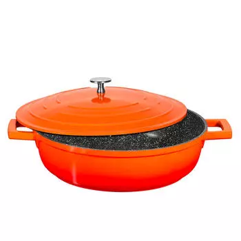 Кастрюля Stoneline, красный