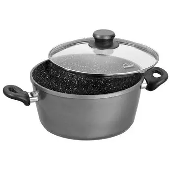 Кастрюля Stoneline, серый