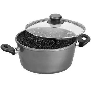 Кастрюля Stoneline, серый