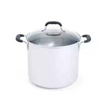 Кастрюля T-fal 12qt с крышкой, посуда из нержавеющей стали