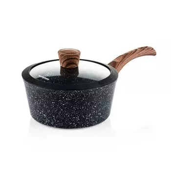 Кастрюля Westinghouse Wood Marble мрамор, 20 см, коричневый