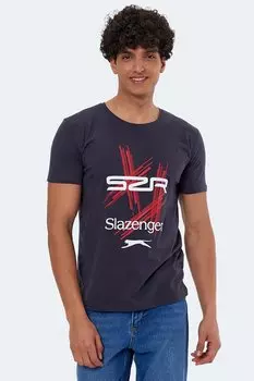 KASUR Мужская футболка Антрацит SLAZENGER