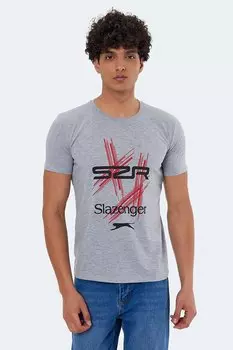 KASUR Мужская футболка серая SLAZENGER