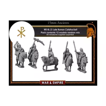 Катафрактарии, War & Empire - Dark Ages Miniatures - Late Roman Horse (15mm)