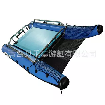 Катамаран одноместный Hanglang RF240 Luya, 240*148*40см, синий