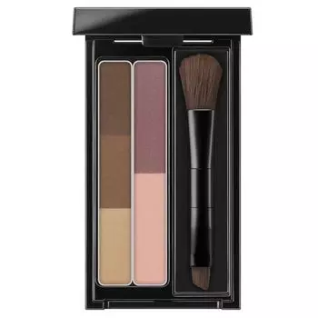 Kate Дизайн двухцветных бровей 2.3g. EX-5 Коричневый x Сиреневый Фиолетовый, EX- Brown x Lilac Purple