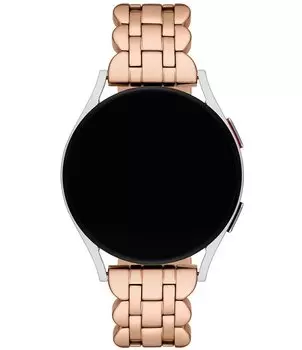 Kate Spade New York Женский ремешок из нержавеющей стали розового золота, 42/44 мм, для Apple Watch, мультиколор
